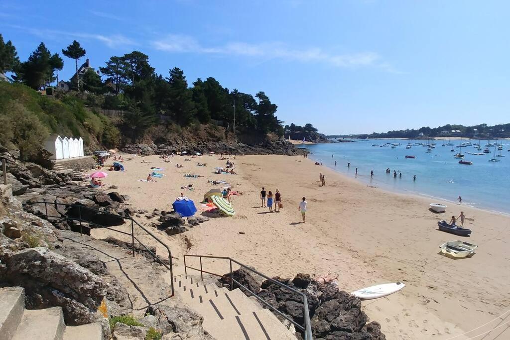 Villa 10P, Exposition Sud, La Plage De Sable Au Bout Du Jardin Saint-Briac-sur-Mer ภายนอก รูปภาพ